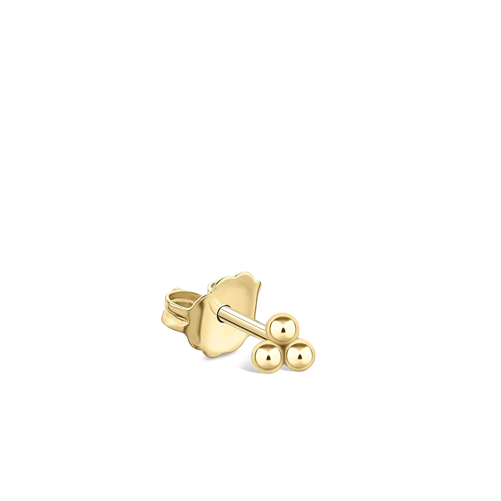 Three Ball Trinity Stud Earring - Image 26