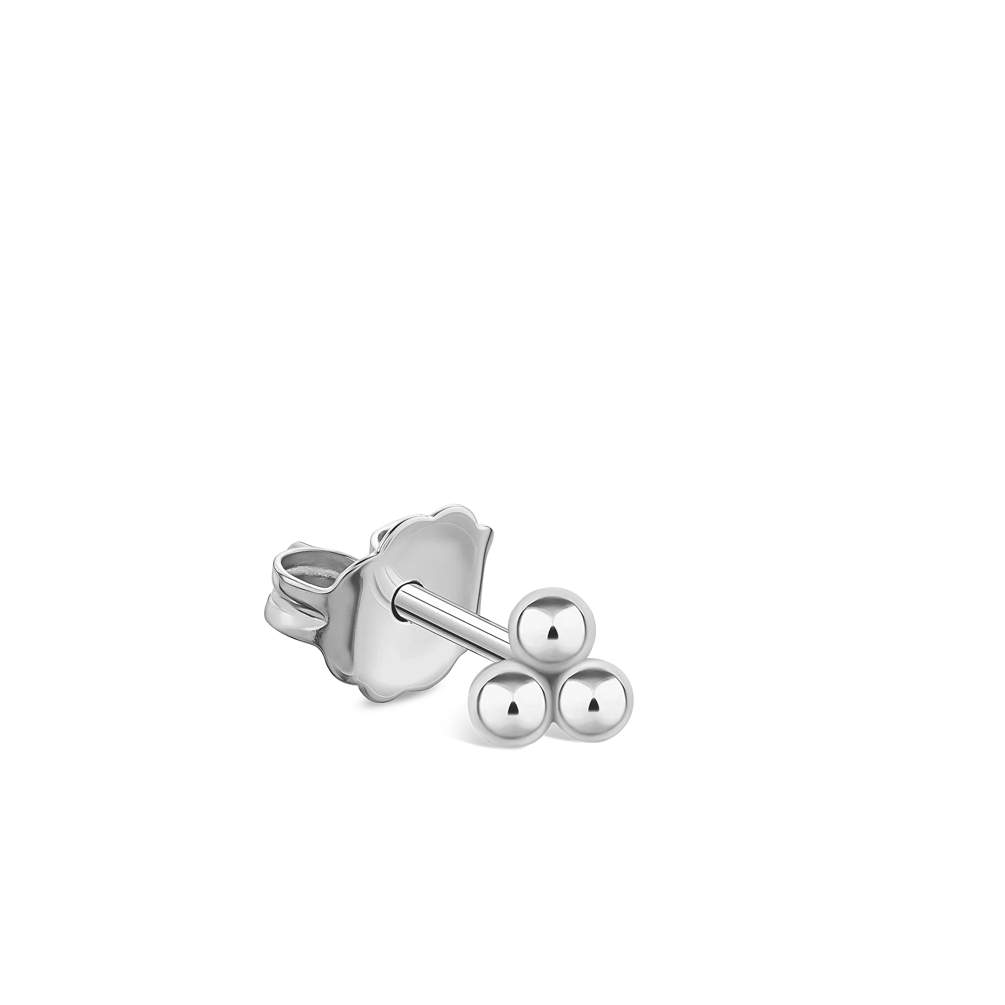 Three Ball Trinity Stud Earring - Image 28