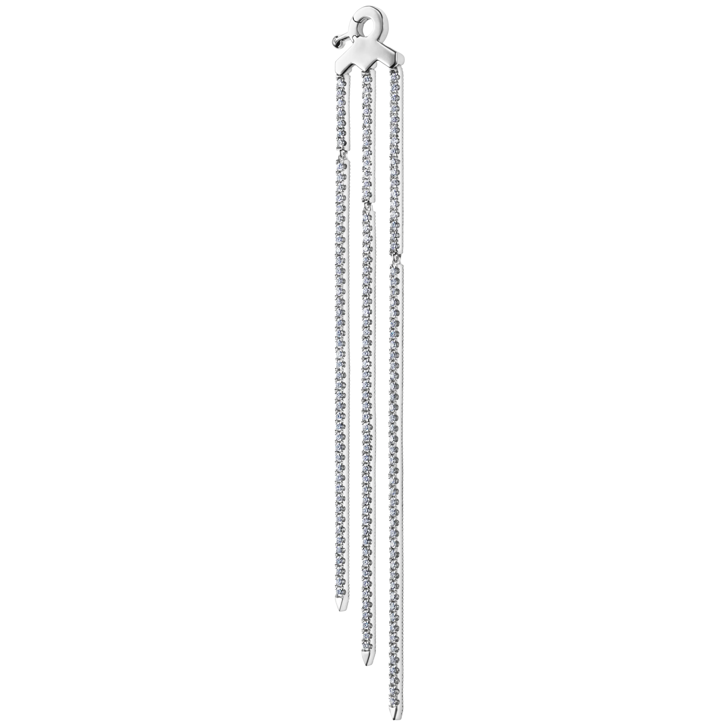 Triple Diamond Eternity Bar Conch Charm - Image 6