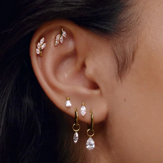 Vertex Hoop Earring - Image 46